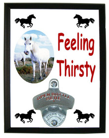 Camargue Feeling Thirsty Bottle Opener Plaque