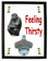 Gorilla Feeling Thirsty Bottle Opener Plaque