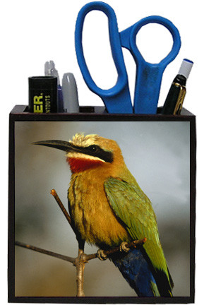 Bee Eater Wooden Pencil Holder