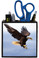 Eagle Wooden Pencil Holder