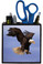 Eagle Wooden Pencil Holder