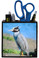 Yellow Crowned Heron Wooden Pencil Holder