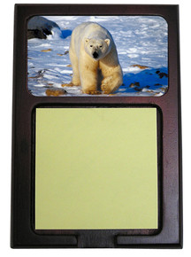 Polar Bear Wooden Sticky Note Holder