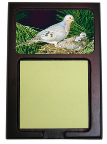 Dove Wooden Sticky Note Holder