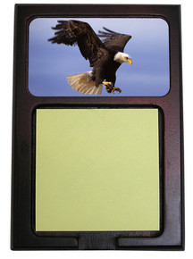 Eagle Wooden Sticky Note Holder