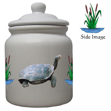 Turtle Ceramic Color Cookie Jar