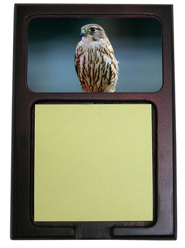 Falcon Wooden Sticky Note Holder