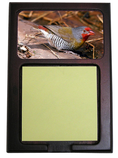 Finch Wooden Sticky Note Holder