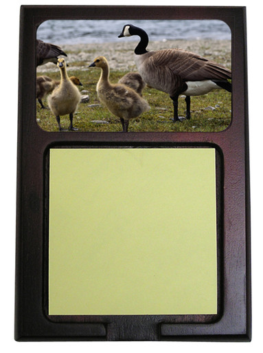 Geese Wooden Sticky Note Holder