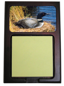 Loon Wooden Sticky Note Holder