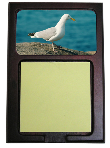 Seagull Wooden Sticky Note Holder
