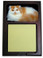 Persian Cat Wood Sticky Note Holder
