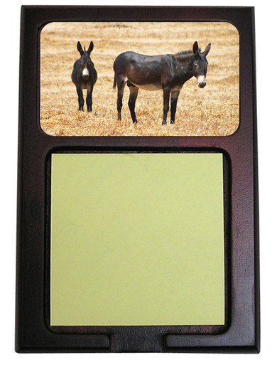 Donkey Wooden Sticky Note Holder