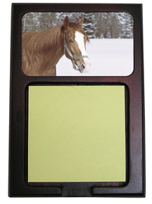 Horse Wooden Sticky Note Holder
