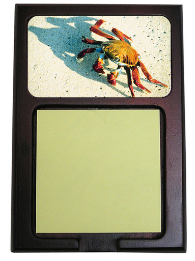 Crab Wooden Sticky Note Holder