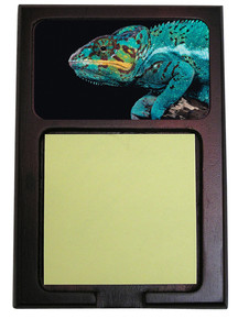 Chameleon Wooden Sticky Note Holder