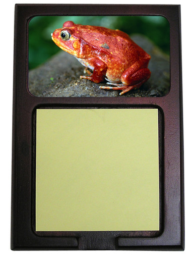 Tomato Frog Wooden Sticky Note Holder