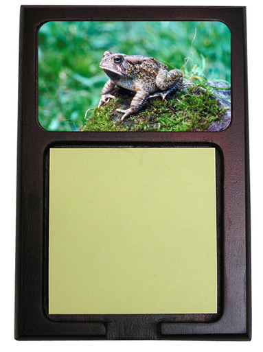 Toad Wooden Sticky Note Holder