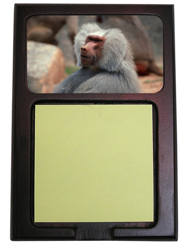Baboon Wooden Sticky Note Holder