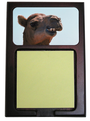 Camel Wooden Sticky Note Holder