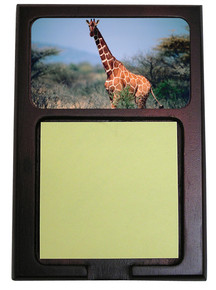 Giraffe Wooden Sticky Note Holder