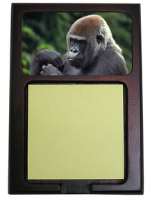 Gorilla Wooden Sticky Note Holder