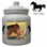 Horse Ceramic Color Cookie Jar