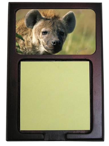 Hyena Wooden Sticky Note Holder