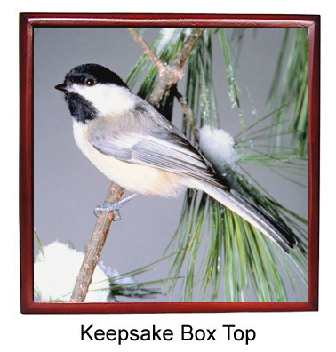 Chickadee Keepsake Box