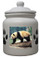 Panda Bear Ceramic Color Cookie Jar