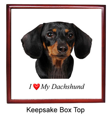 Dachshund Keepsake Box