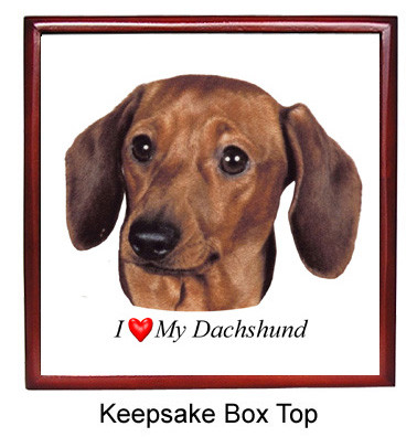 Dachshund Keepsake Box