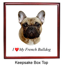 French Bulldog Keepsake Box