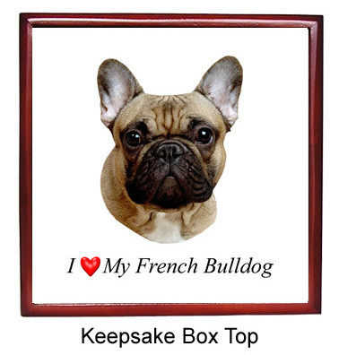 French Bulldog Keepsake Box
