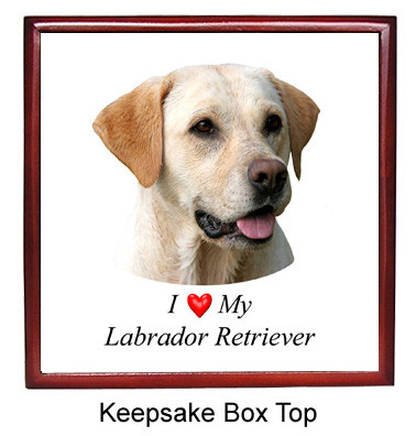 Labrador Retriever Keepsake Box