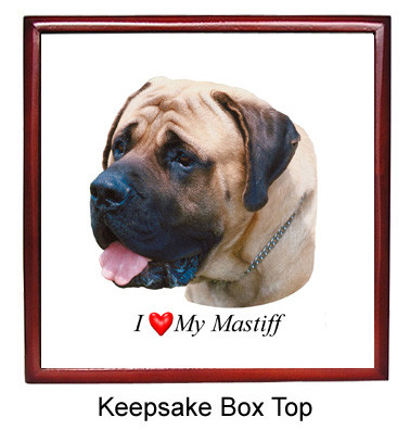 Mastiff Keepsake Box