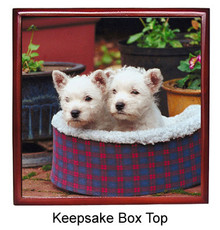 West Highland Terrier Keepsake Box