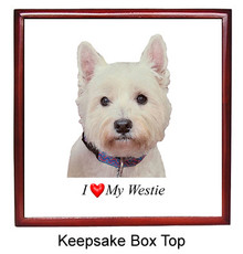 West Highland Terrier Keepsake Box