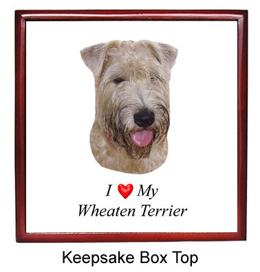 Soft Coated Wheaten Terrier Keepsake Box