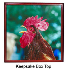 Rooster Keepsake Box