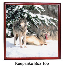 Wolf Keepsake Box