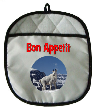 Mountain Goat Pot Holder