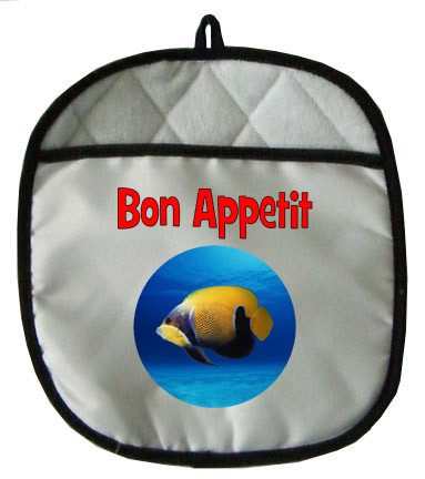 Blue Girdled Angelfish Pot Holder