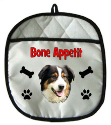 Australian Shepherd Pot Holder