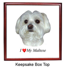 Maltese Keepsake Box