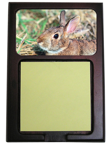Rabbit Wooden Sticky Note Holder