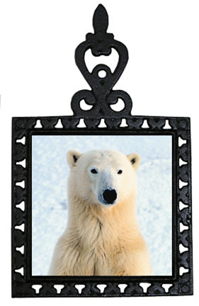 Polar Bear Iron Trivet
