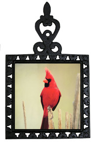 Cardinal Iron Trivet