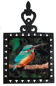 Kingfisher Iron Trivet