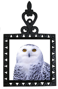 White Owl Iron Trivet